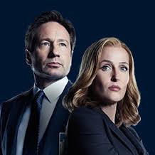 David Duchovny and Gillian Anderson. The truth is out there -- on at least six levels.