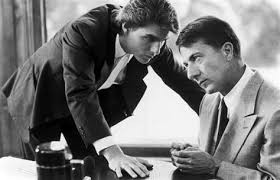 Tom Cruise and Dustin Hoffman in "Rain Man"