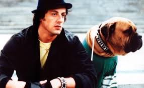 Sylvester Stallone and Butkus from the first "Rocky"